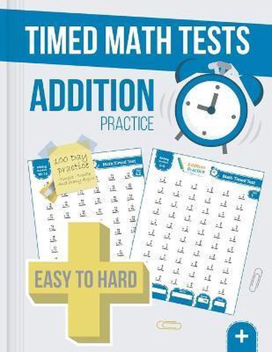 Timed Math Tests Addition Practice 9798655931497 Mathtime