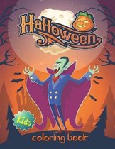 Halloween Kids Coloring Book