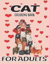 cat coloring book for adults