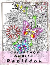 COLORIAGE ADULTE Papillon