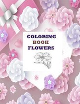 Coloring Book Flowers: 100 Flowers
