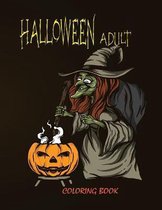 Halloween Adult Coloring Book