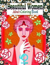 Beautiful Women Adult Coloring Book