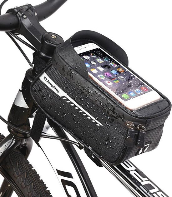 Sacoche sac de cadre + housse étanche vélo VTT outils smartphone téléphone