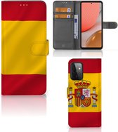 Wallet Case Geschikt voor Samsung Galaxy A72 Smartphone Hoesje Spanje