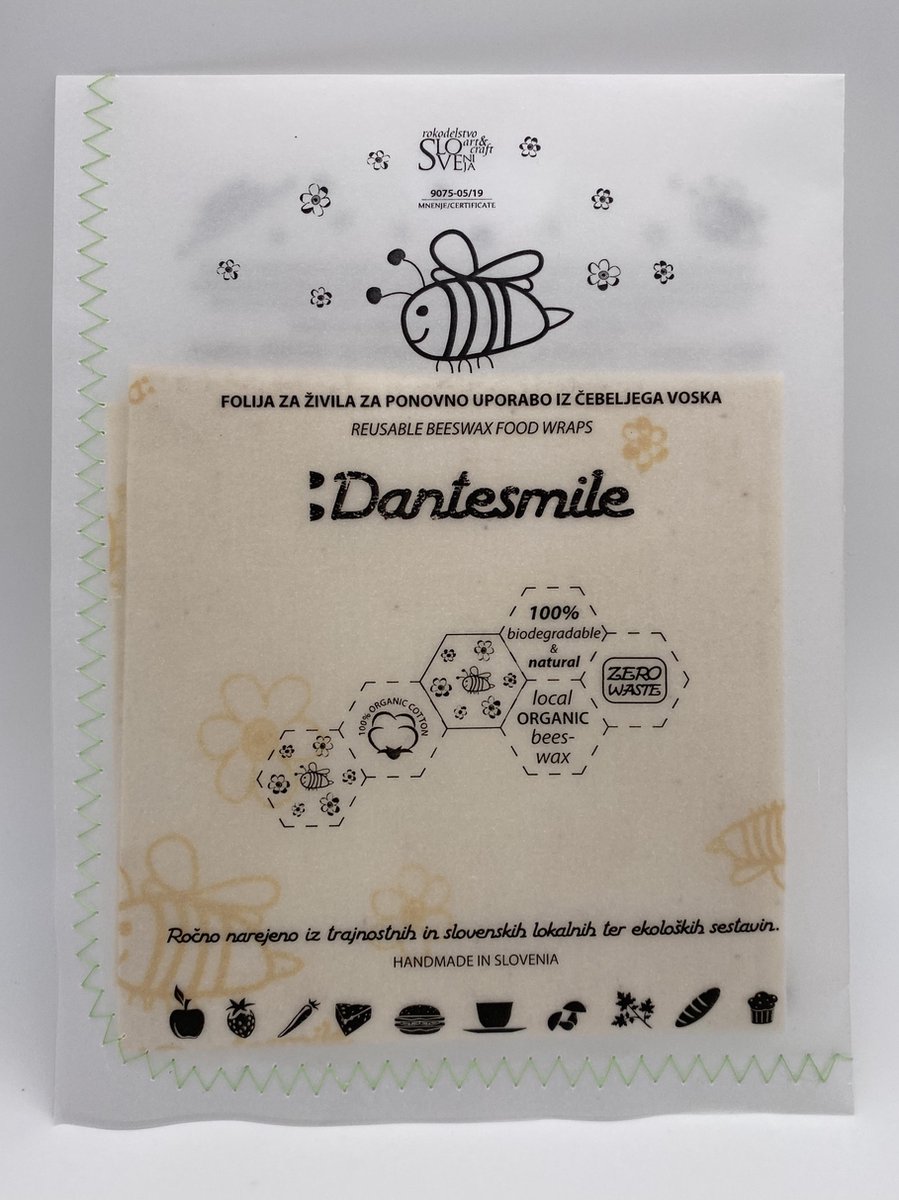 Dantesmile - Bijenwas Wrap