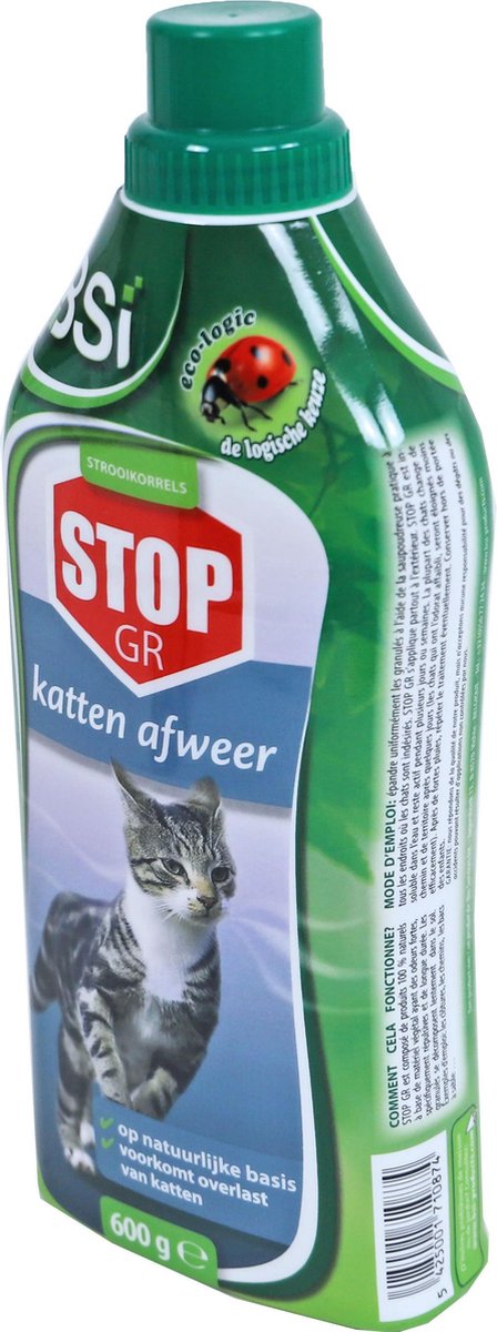 Répulsif extérieur granulés Stop, pour chien et chat (400g) Repulsif stop