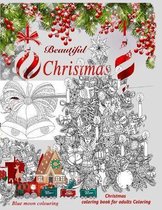 Beautiful CHRISTMAS Christmas coloring book for adults coloring