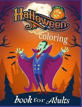 Halloween coloring book for adult