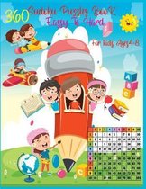 360 Sudoku Puzzles Book Eassy To Hard For Kids Ages 4-8