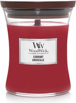 WoodWick Hourglass Medium Geurkaars - Currant
