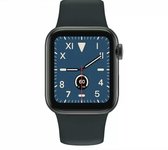 DrPhone EPSILON - Smartwatch + Sporthorloge - Stappenteller voor Mannen en Vrouwen + Hartslagmeter - iOS / Android - Donkergroen