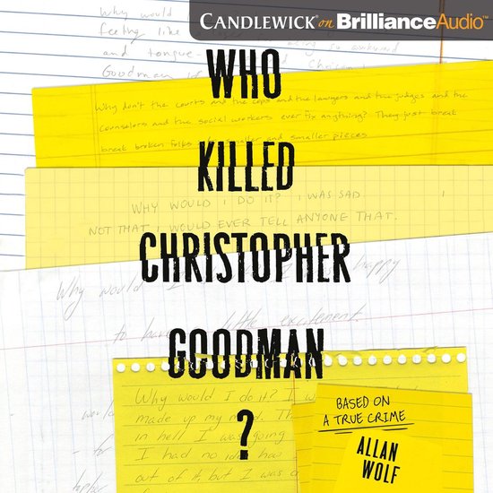 Who Killed Christopher Goodman? - cover