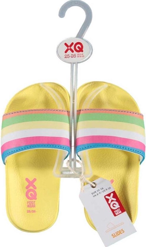 Xq Footwear Badslippers Meisjes Polyester Geel Maat 25/26 | bol.com
