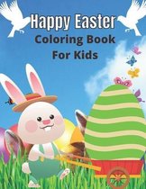 Happy Easter Coloring Book for Kids