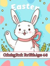 Easter Coloring Book For Kids Ages 4-8