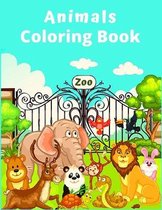Animals Coloring Book Zoo