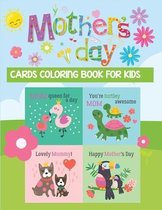 mothers day card coloring book for kids