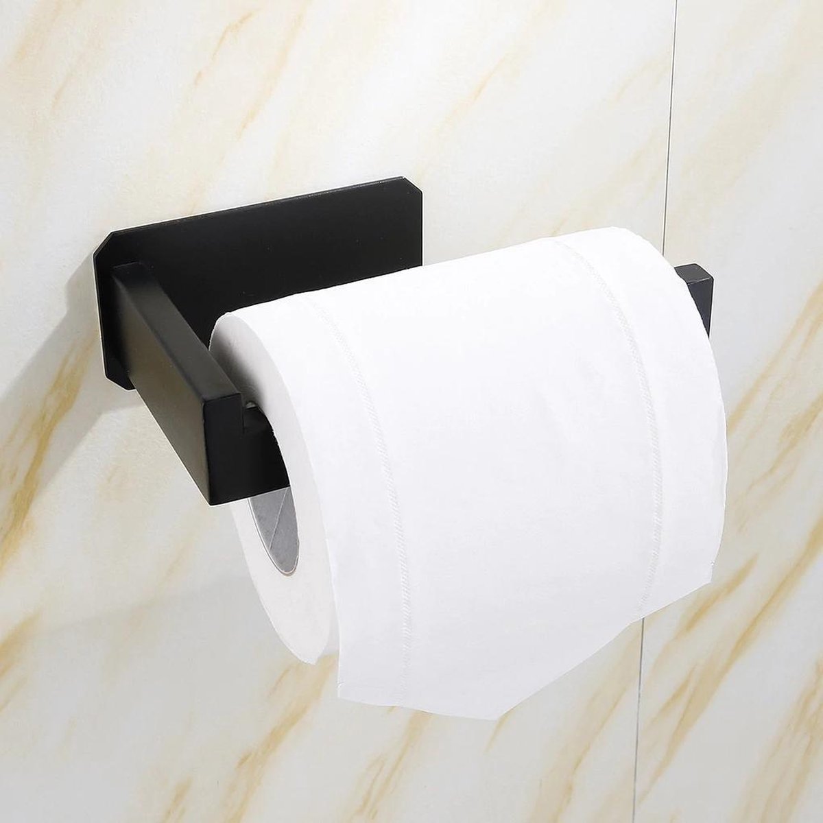 Wc Rolhouder Zwart Toiletrolhouder Staand Luxe WC Rol Houder