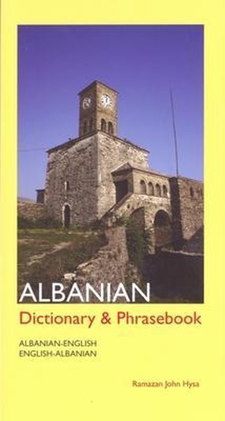 Albanian-English/English-Albanian Dictionary and Phrasebook - cover