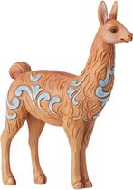 Mini lama beeldje Jim Shore - Heartwood Creek - Llama Mini Figurine 10 x 3.5x 8.5 cm