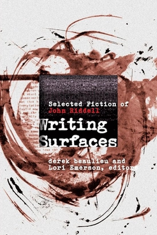 Writing Surfaces, Derek Beaulieu 9781554588282 Boeken