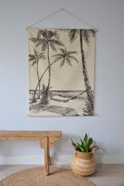 Bali Lifestyle - Wandkleed - Bali Beach L - 90x125 - 100% katoen