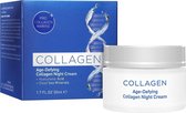 Edom anti-age collageen nachtcrème- tegen huidveroudering -dode zee mineralen - 50 ml
