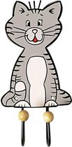 kapstokhaakje kat