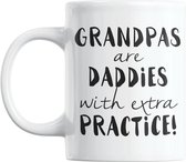 Studio Verbiest - Mok - Opa / Grootvader / Grandpa - Grandpas are daddies with extra practice (11) 300ml