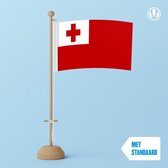 Tafelvlag Tonga 10x15cm | met standaard