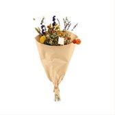 We Love Plants - Droogbloemen Field Bouquet Large Orange - 60 cm hoog - Dried flowers