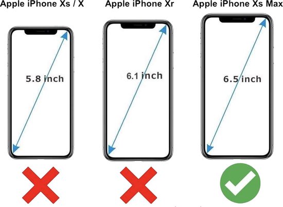 Porte-cartes YPCd® Apple iPhone XS Max - Etui Shock Transparent