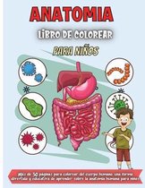 Anatomia Libro De Colorear Para Ninos