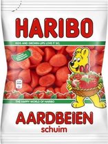 Haribo Schuim Aardbeien 9 zakjes x 200 gr