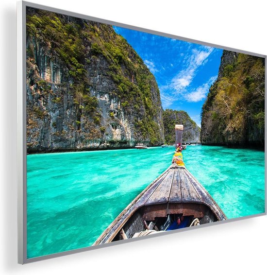 Infrarood Verwarmingspaneel 450W met fotomotief en Smart Thermostaat (5 jaar Garantie) - Phi Phi Island 30