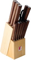 Messenset / Messenblok - Chefmes - Trancheermes - Broodmes - Universeel Mes - Schilmes - Steakmes - Schaar