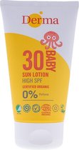 Derma Eco Sun Baby SPF30 Zonnelotion - Waterbestendig - Baby - Gevoelige Huid - Biologisch - Allergievriendelijk - Astma-Allergy Denmark