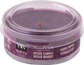 WoodWick - Dark Poppy Petite Candle - A scented travel candle