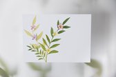 Fleurs sauvages sans texte - Carte de voeux - Studio Mintt