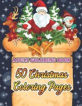 Adult Coloring Book 50 Christmas Coloring Pages