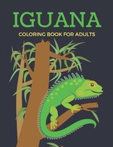 Iguana Coloring Book for Adults