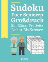 Sudoku Fuer Senioren Großdruck Ein Rätsel Pro Seite - Leicht Bis Schwer