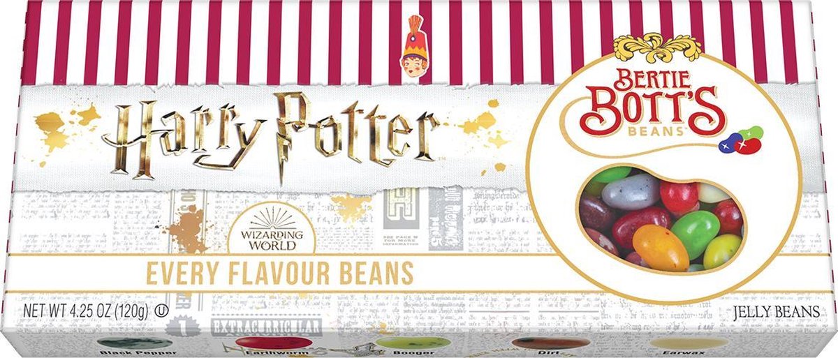 Harry Potter Smekkies in alle smaken / Bertie Botts giftbox en glibberige slakken /...