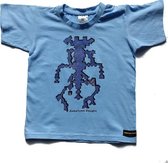 Anha'Lore Designs - Alien - Kinder t-shirt - Lichtblauw - 5/6j