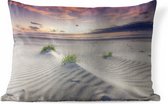 Coussins d'extérieur - Jardin - Coucher de soleil dans un paysage aux Nederland - 50x30 cm