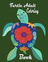 Turtle Adult Coloring Book