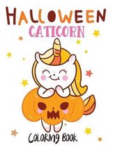 Halloween Caticorn Coloring Book: Happy Halloween Coloring Book