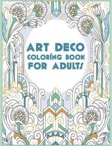 Art Deco Coloring Book For Adults