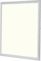 LED Paneel - Vorin Ganto - 60x60 Natuurlijk Wit 4000K - 29W Inbouw Vierkant - Mat Wit - Aluminium
